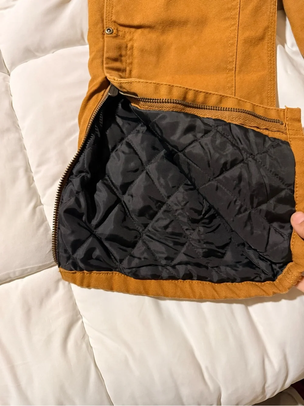 Carhartt Kids' Brown Duck Bib Overalls - Durable Workwear